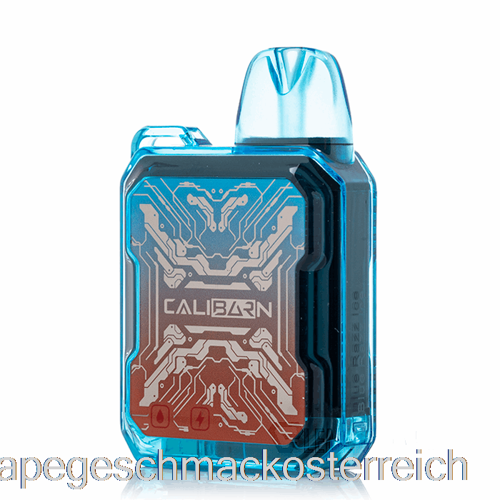 Uwell Caliburn Bar B6000 Einweg-Blue Razz Ice Vape-Geschmack
